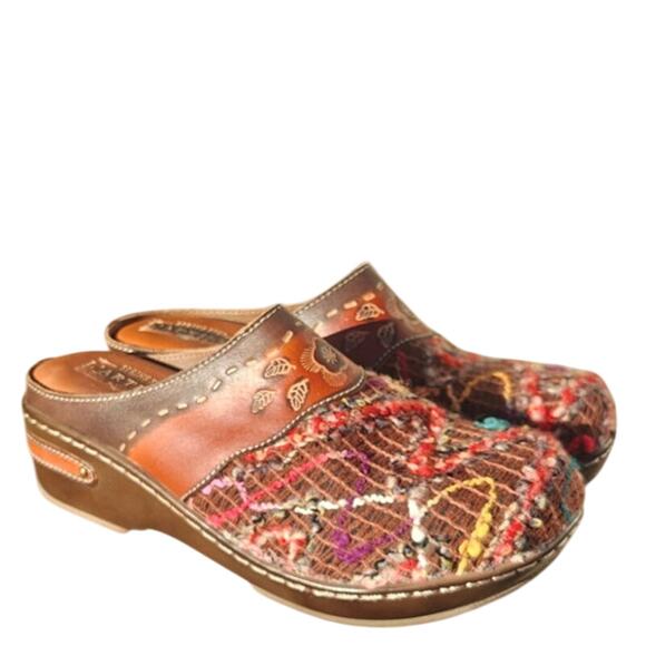 New Spring step l' Artiste Clogs sz 8.5 - Picture 1 of 6